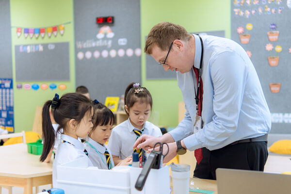 开学第一天,南通惠立学校
